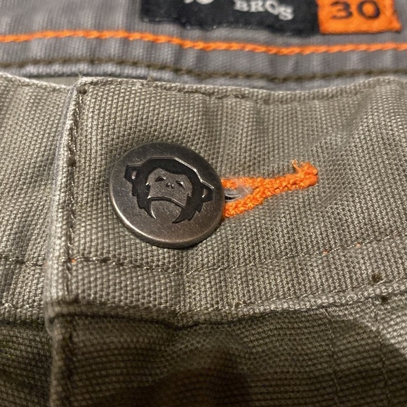 Howler Brothers Frontside 5 Pocket Pants Cotton Oregano Olive Size W30 x L28 - Picture 3 of 10